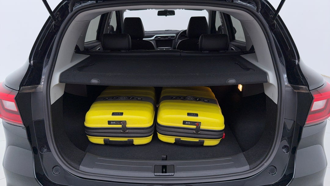 Boot Inside View with Luggage