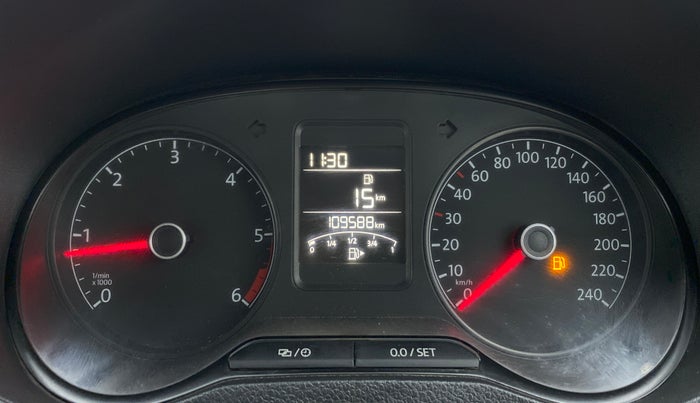 2016 Volkswagen Ameo HIGHLINE1.5L, Diesel, Manual, 1,09,668 km, Odometer Image