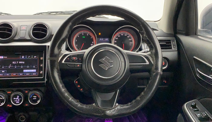 2019 Maruti Swift ZXI PLUS, Petrol, Manual, 52,467 km, Steering Wheel Close Up