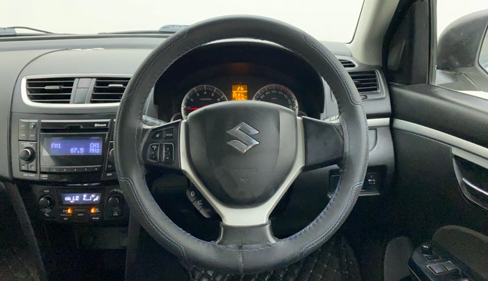 2015 Maruti Swift ZXI, Petrol, Manual, 47,739 km, Steering Wheel Close Up