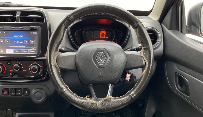 2016 Renault Kwid RXT Opt, Petrol, Manual, 23,698 km, Steering Wheel Close Up
