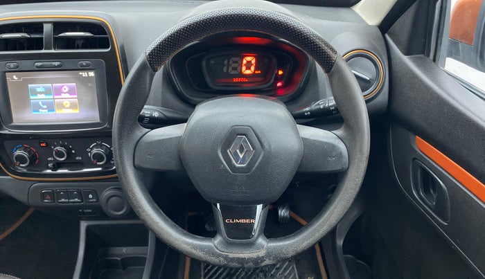 2018 Renault Kwid CLIMBER 1.0, Petrol, Manual, 50,226 km, Steering Wheel Close Up