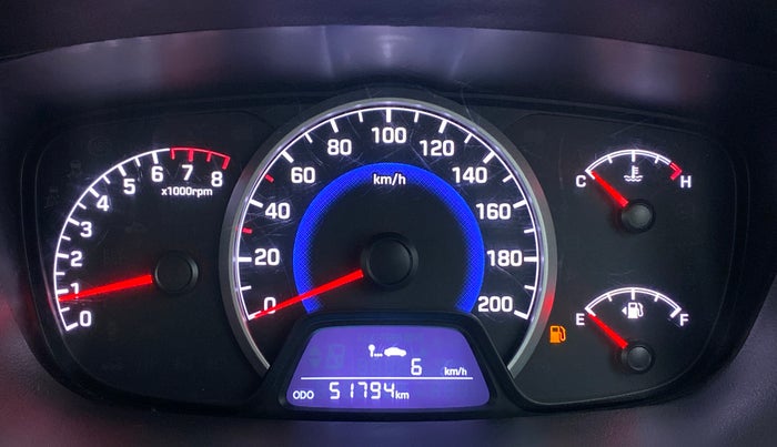 2017 Hyundai Grand i10 MAGNA 1.2 KAPPA VTVT, Petrol, Manual, Odometer Image