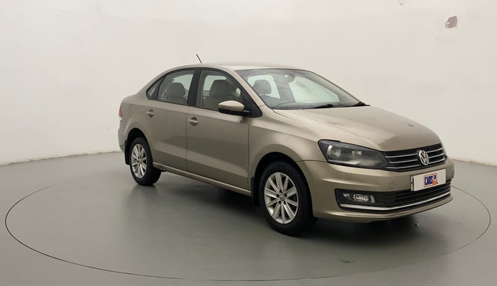 2017 Volkswagen Vento HIGHLINE 1.5 AT, Diesel, Automatic, 1,12,906 km, Right Front Diagonal