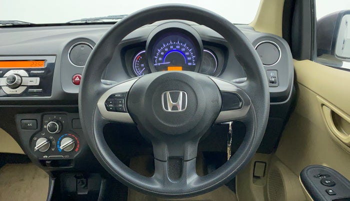 2015 Honda Amaze 1.2 SMT I VTEC, Petrol, Manual, 68,693 km, Steering Wheel Close Up