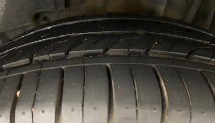 2017 Tata TIGOR XZ 1.2 REVOTRON OPT, Petrol, Manual, 60,815 km, Left Rear Tyre Tread