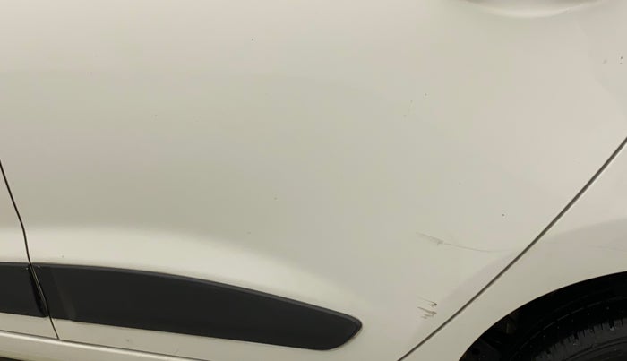 2017 Hyundai Grand i10 SPORTZ (O) 1.2 KAPPA VTVT, Petrol, Manual, 21,487 km, Rear left door - Minor scratches