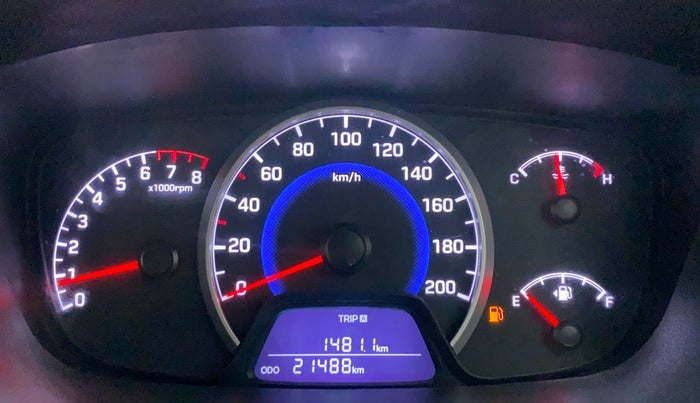 2017 Hyundai Grand i10 SPORTZ (O) 1.2 KAPPA VTVT, Petrol, Manual, 21,487 km, Odometer Image