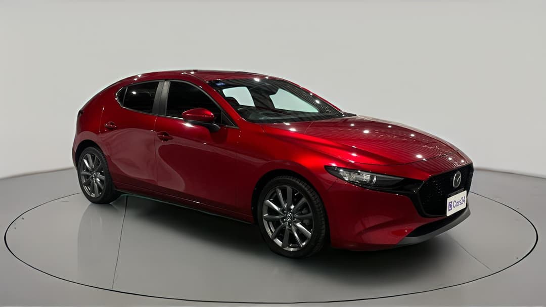 2021 Mazda Mazda3 G20 Evolve, Automatic, 80689 km, Right Front Diagonal (45- Degree) View