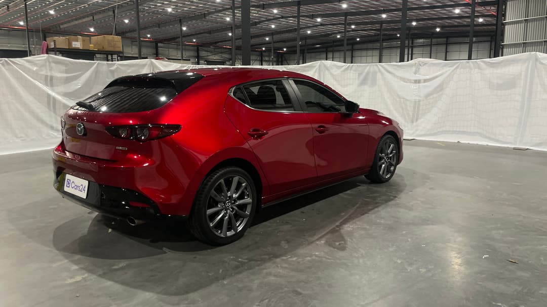 2021 Mazda Mazda3 G20 Evolve, Automatic, 80689 km, Right Back Diagonal (45- Degree) View