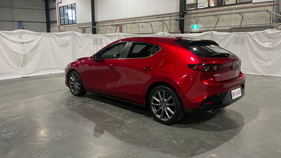 2021 Mazda Mazda3 G20 Evolve, Automatic, 80689 km, Left Back Diagonal (45- Degree) View