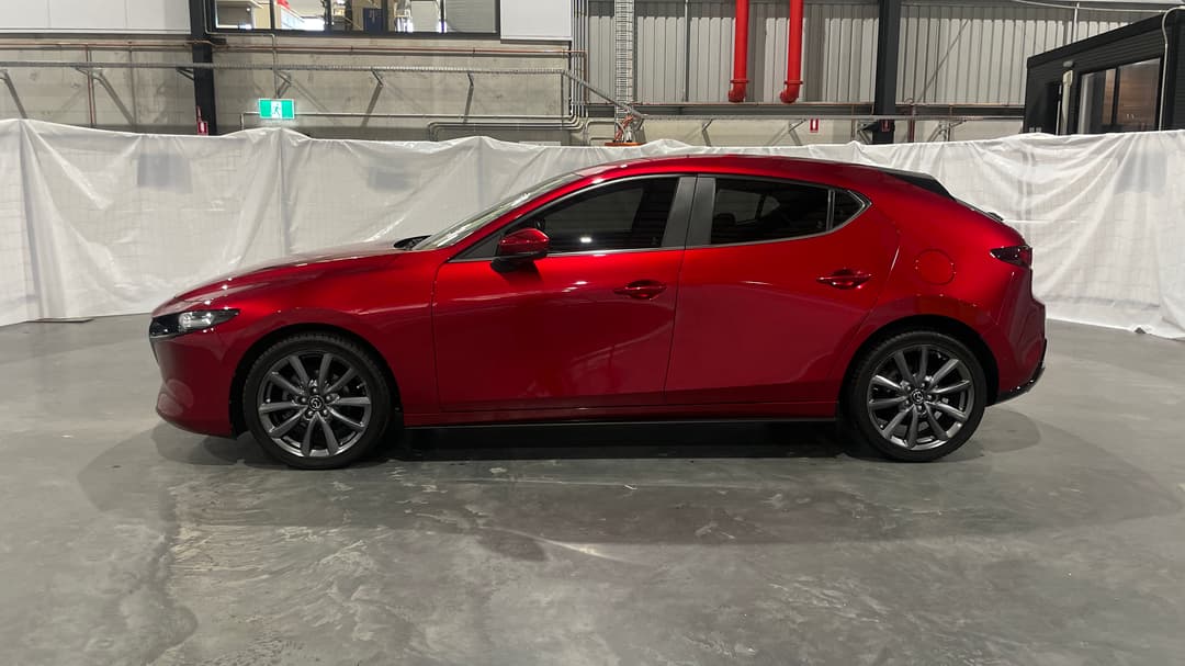 2021 Mazda Mazda3 G20 Evolve, Automatic, 80689 km, Left Side View