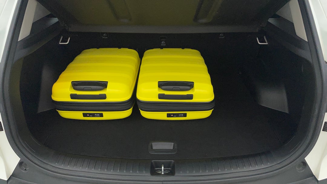 Boot Inside View with Luggage