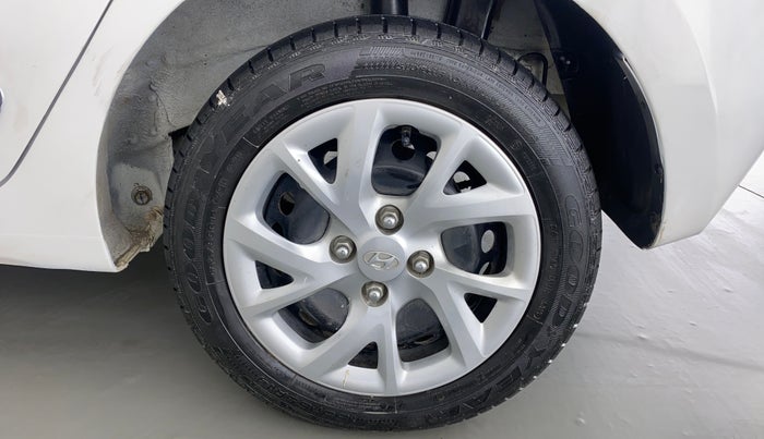 2017 Hyundai Grand i10 MAGNA 1.2 KAPPA VTVT, Petrol, Manual, 13,914 km, Left Rear Wheel