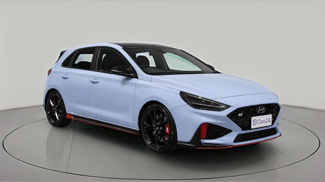 2025 Hyundai i30 N Premium With Sunroof, Automatic, 11780 km, Right Front Diagonal (45- Degree) View