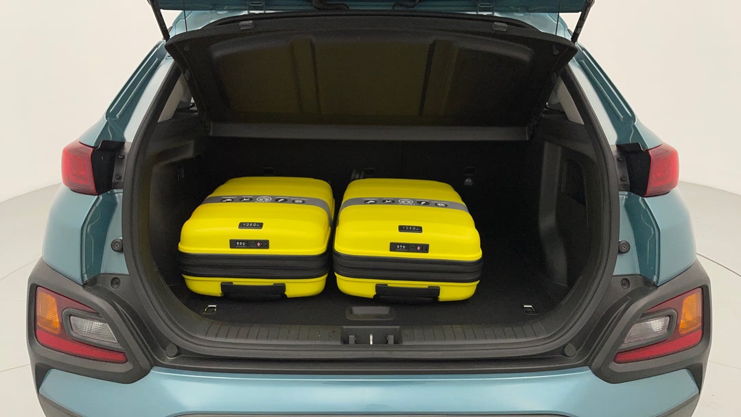 2019 Hyundai Kona Go (fwd), Automatic, 88881 km, Boot Inside View with Luggage