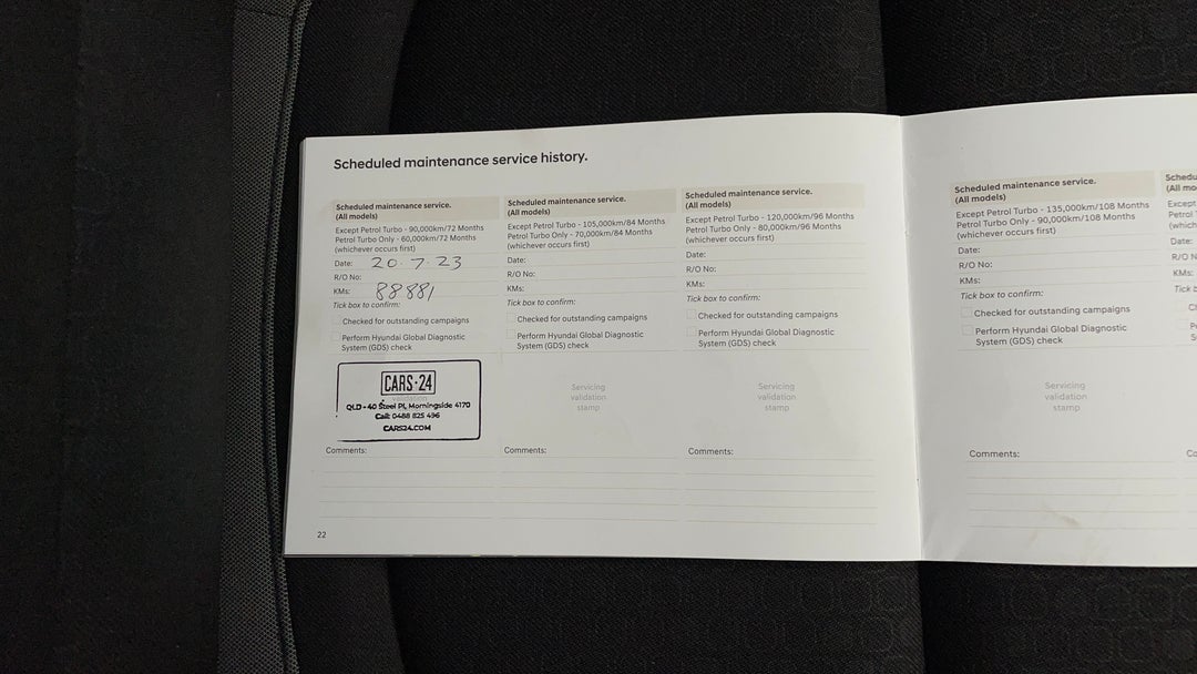 2019 Hyundai Kona Go (fwd), Automatic, 88881 km, Service History