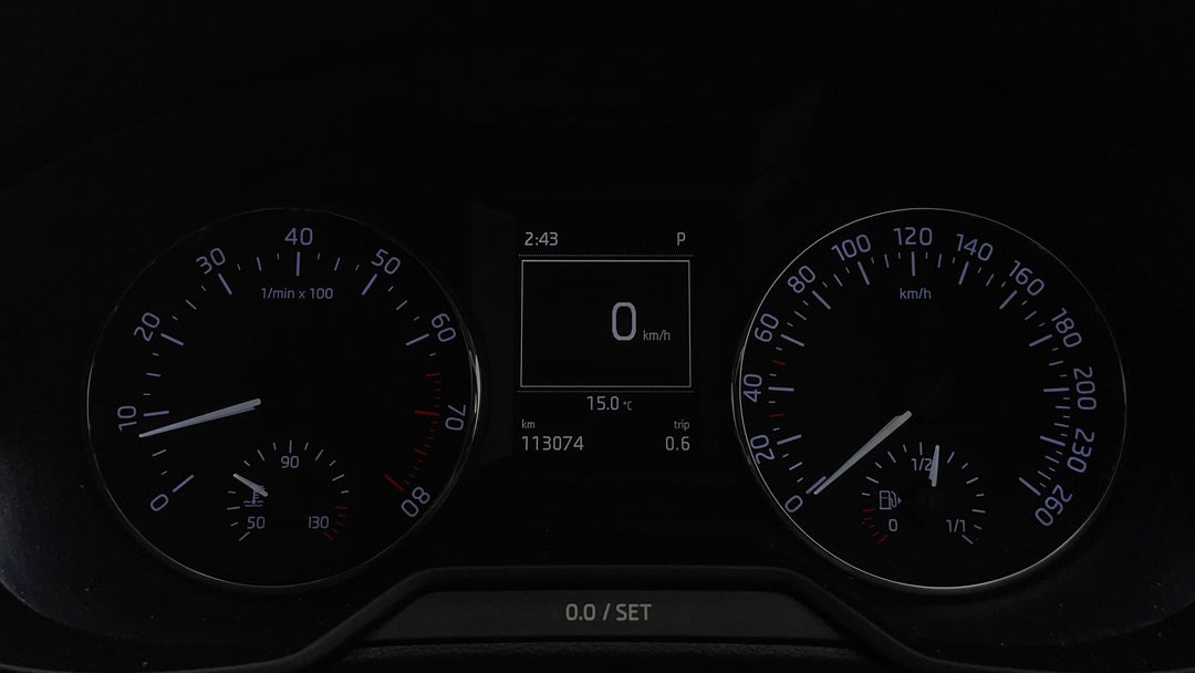 2016 SKODA Octavia 110 Tsi Ambition, Automatic, 113074 km, Odometer View