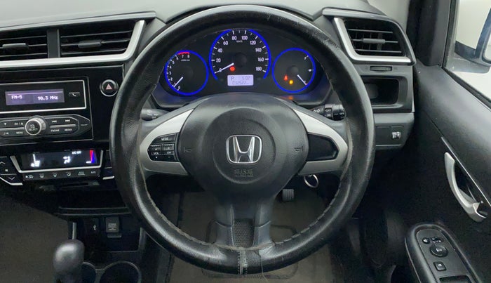 2017 Honda Brio VX AT, Petrol, Automatic, 32,522 km, Steering Wheel Close Up