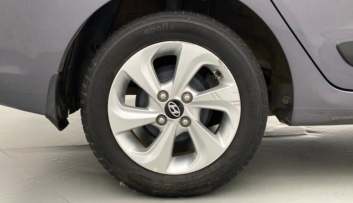2017 Hyundai Xcent SX 1.2, Petrol, Manual, 18,349 km, Right Rear Wheel