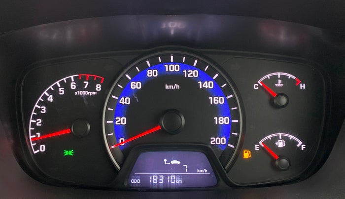 2017 Hyundai Xcent SX 1.2, Petrol, Manual, 18,349 km, Odometer Image