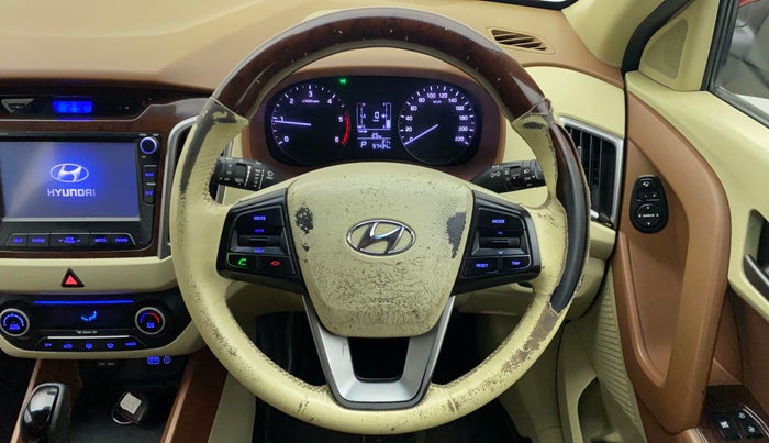 2016 Hyundai Creta 1.6 CRDI SX PLUS AUTO, Diesel, Automatic, 97,666 km, Steering Wheel Close Up