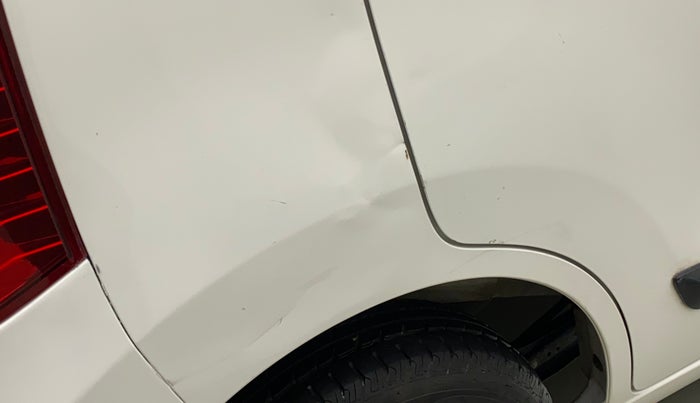 2018 Maruti Wagon R 1.0 LXI CNG, CNG, Manual, 41,438 km, Right quarter panel - Slightly dented
