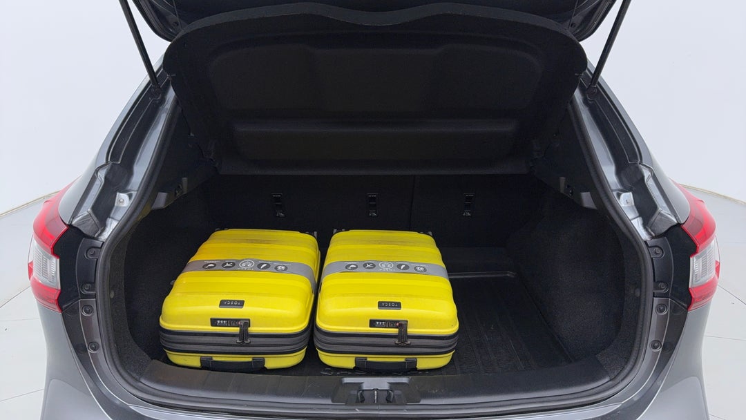 Boot Inside View with Luggage