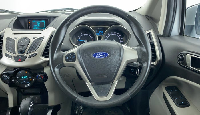 2015 Ford Ecosport 1.5 TITANIUM TI VCT AT, Petrol, Automatic, 74,703 km, Steering Wheel Close Up
