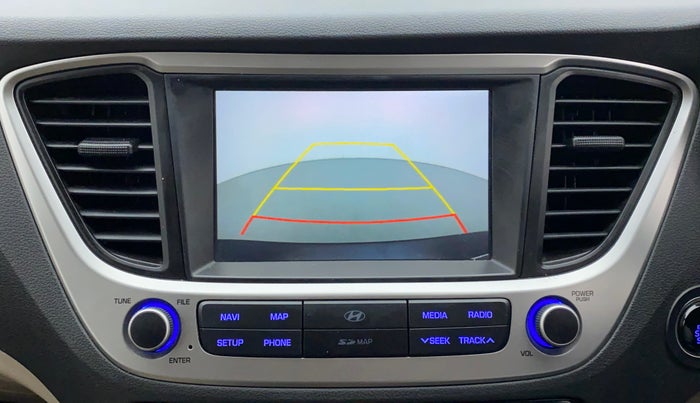 2018 Hyundai Verna 1.6 VTVT SX (O) AT, Petrol, Automatic, 30,613 km, Parking Camera