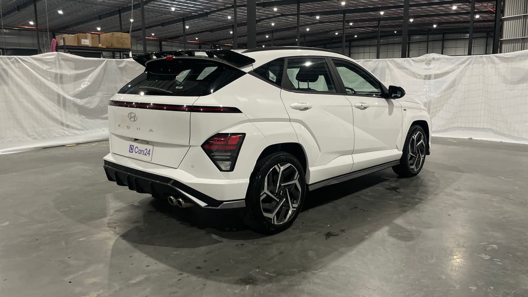 2023 Hyundai Kona N Line, Automatic, 57532 km, Right Back Diagonal (45- Degree) View