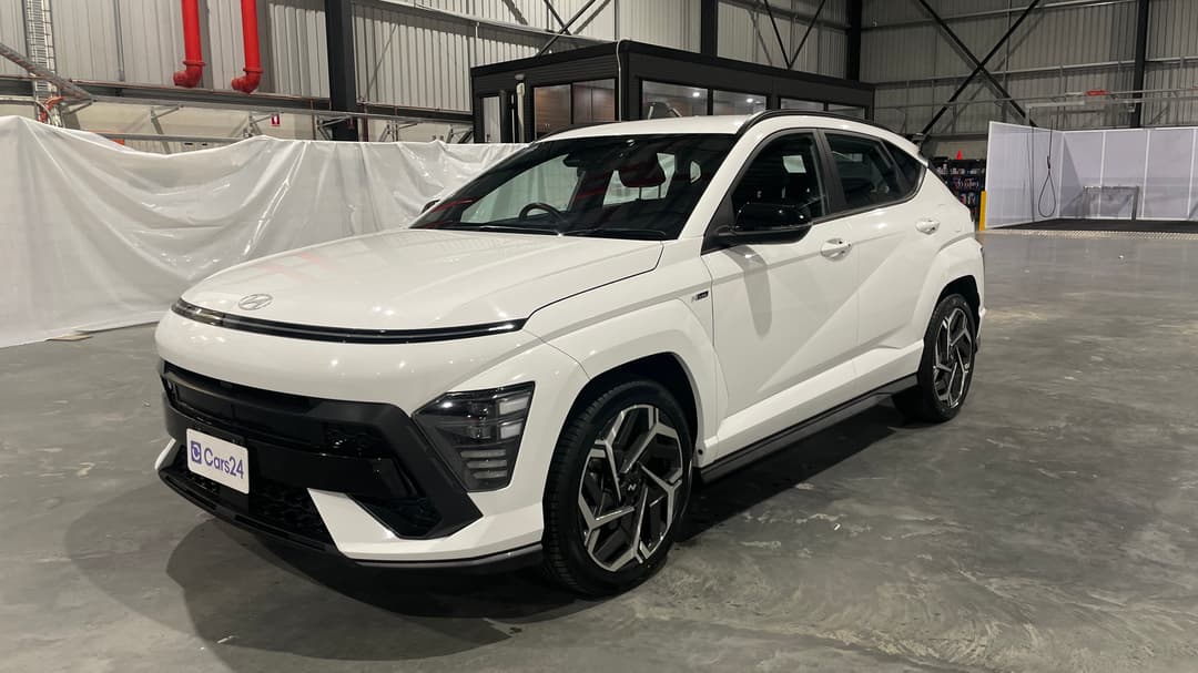 2023 Hyundai Kona N Line, Automatic, 57532 km, Left Front Diagonal (45- Degree) View