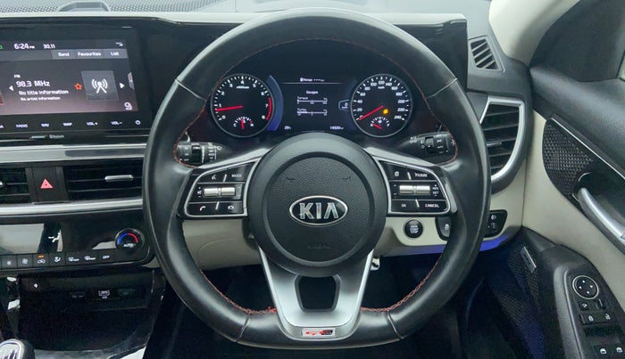 2019 KIA SELTOS GTX+ 1.4 MT, Petrol, Manual, 14,320 km, Steering Wheel Close-up