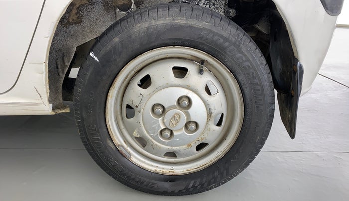 2012 Hyundai Santro Xing GL PLUS, Petrol, Manual, 8,170 km, Left Rear Wheel