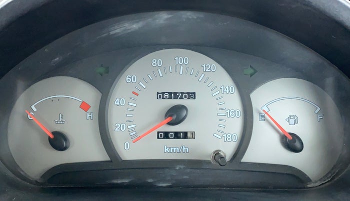 2012 Hyundai Santro Xing GL PLUS, Petrol, Manual, 8,170 km, Odometer Image