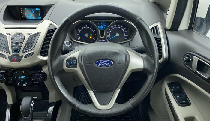 2016 Ford Ecosport 1.5 TITANIUM TI VCT AT, Petrol, Automatic, 66,637 km, Steering Wheel Close Up