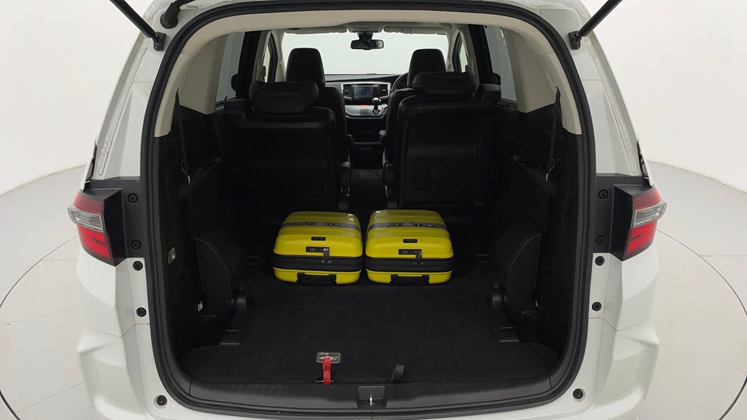 Boot Inside View with Luggage
