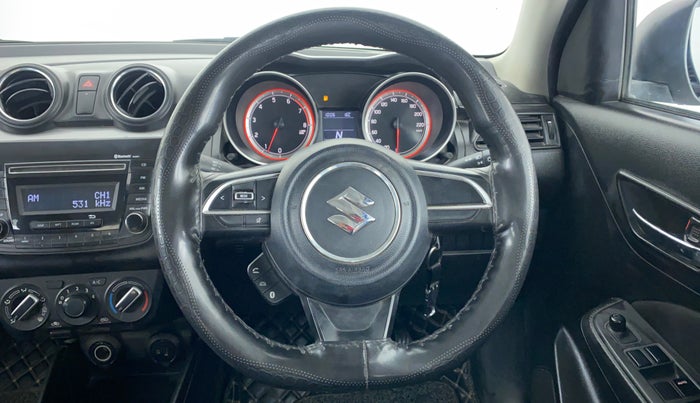 2018 Maruti Swift VXI AMT D, Petrol, Automatic, 29,723 km, Steering Wheel Close Up