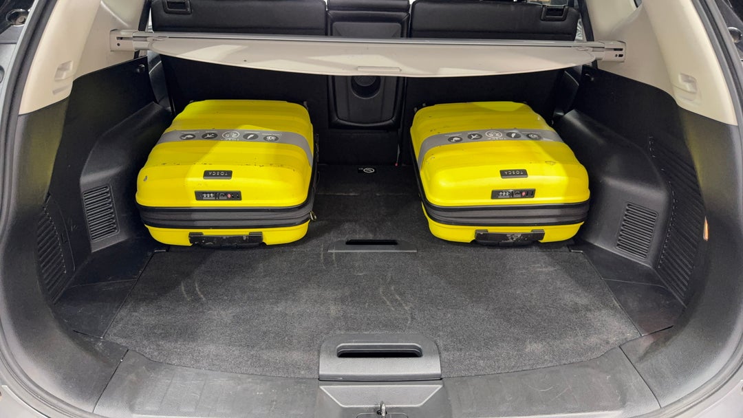 2021 Nissan X-trail Ti (4wd), Automatic, 67921 km, Boot Inside View with Luggage