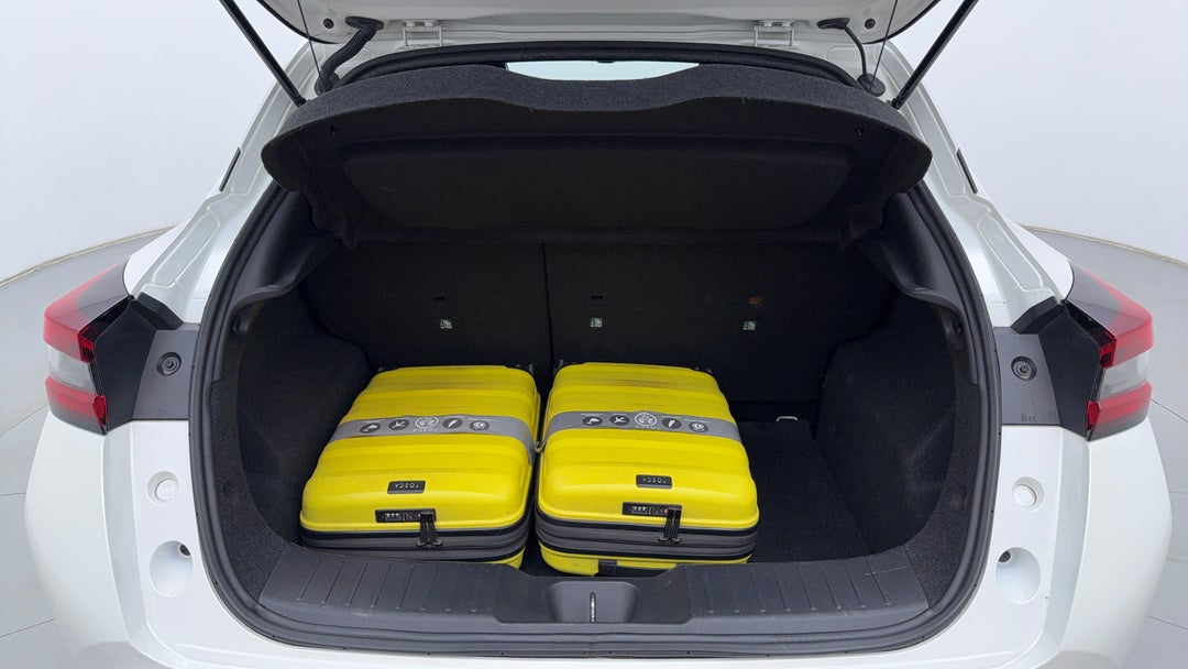 Boot Inside View with Luggage