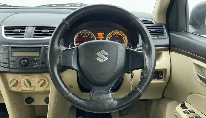 2013 Maruti Swift Dzire VXI, Petrol, Manual, 65,536 km, Steering Wheel Close Up