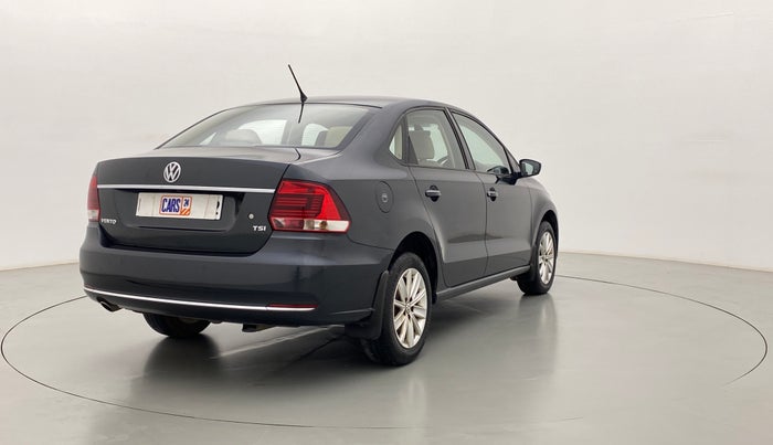 2017 Volkswagen Vento 1.2 TSI HIGHLINE PLUS AT, Petrol, Automatic, 69,593 km, Right Back Diagonal