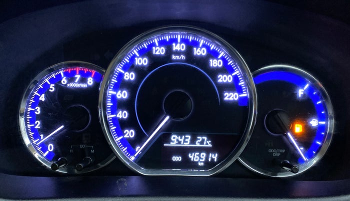 2018 Toyota YARIS J MT, Petrol, Manual, 46,914 km, Odometer Image