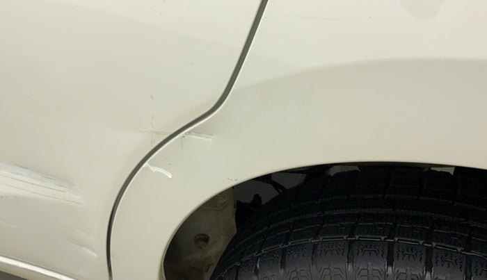 2017 Maruti Celerio VXI AGS, Petrol, Automatic, 12,451 km, Left quarter panel - Minor scratches