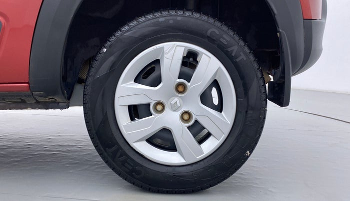 2018 Renault Kwid 1.0 RXT Opt, Petrol, Manual, 7,673 km, Left Rear Wheel