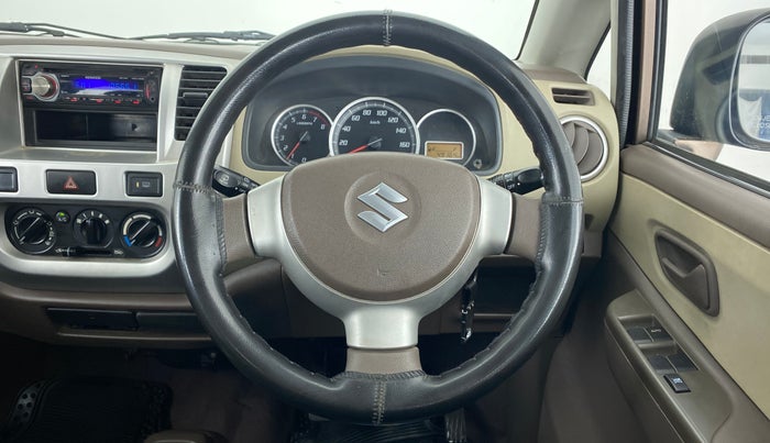 2010 Maruti Zen Estilo VXI, Petrol, Manual, 49,836 km, Steering Wheel Close Up