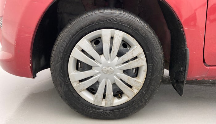 2015 Datsun Go T (O), Petrol, Manual, 67,698 km, Left Front Wheel