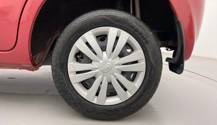 2015 Datsun Go T (O), Petrol, Manual, 67,698 km, Left Rear Wheel