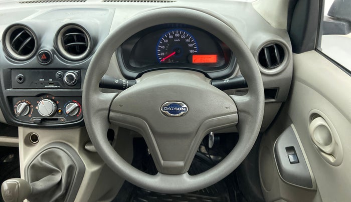 2015 Datsun Go T (O), Petrol, Manual, 67,698 km, Steering Wheel Close Up