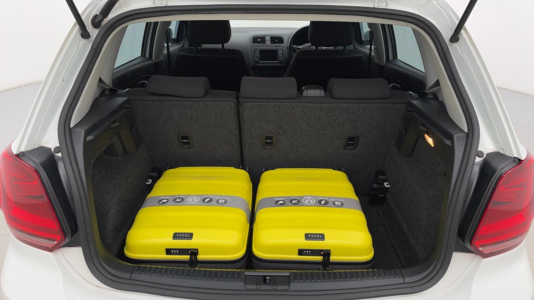 Boot Inside View with Luggage